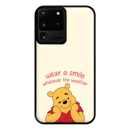 Wear A Smile Whatever The Weather  Phone Case for Galaxy S20 Ultra