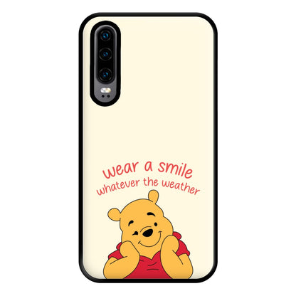 Wear A Smile Whatever The Weather  Phone Case for Huawei P30