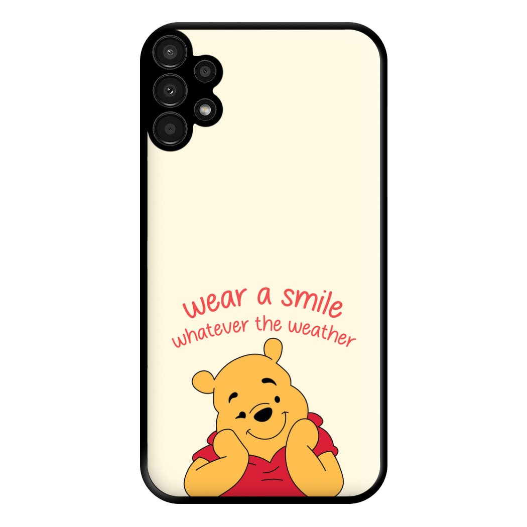 Wear A Smile Whatever The Weather  Phone Case for Galaxy A13