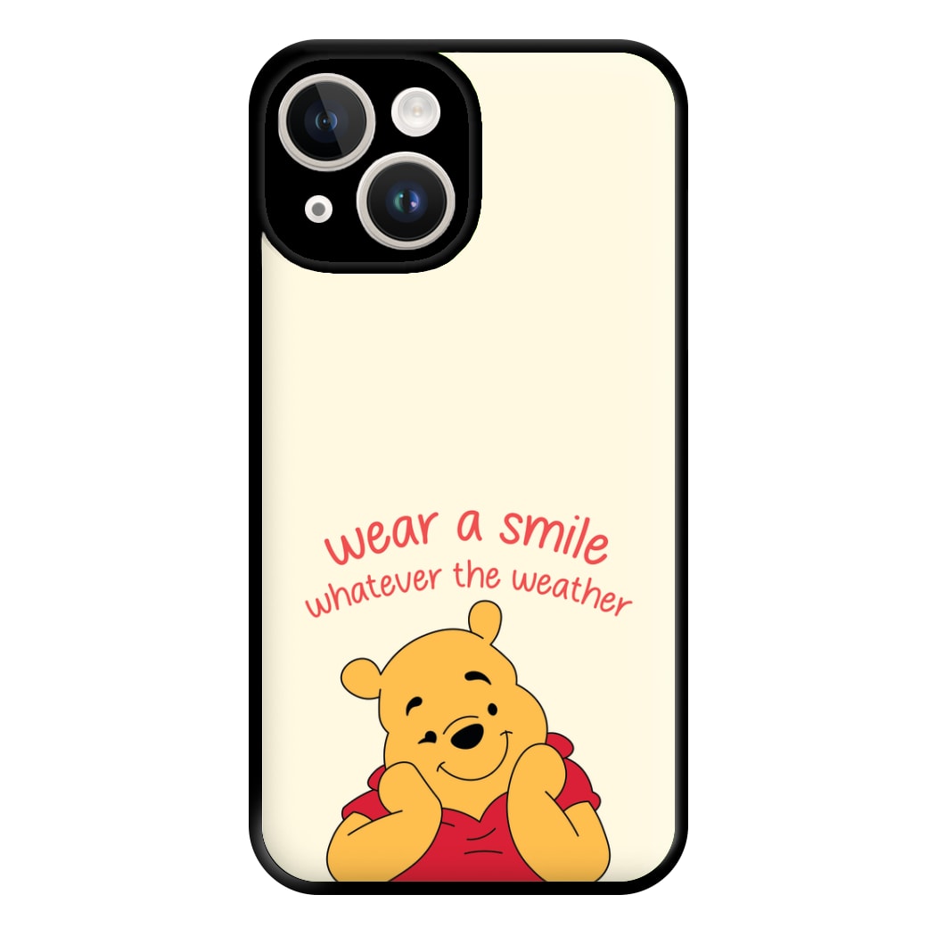 Wear A Smile Whatever The Weather  Phone Case for iPhone 14