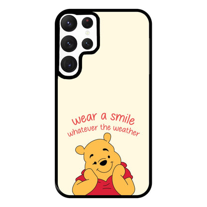 Wear A Smile Whatever The Weather  Phone Case for Galaxy S22 Ultra