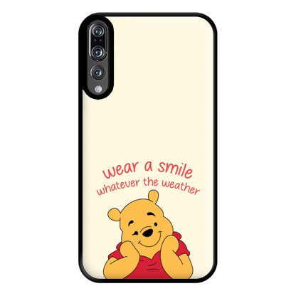Wear A Smile Whatever The Weather  Phone Case for Huawei P20 Pro