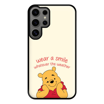 Wear A Smile Whatever The Weather  Phone Case for Galaxy S24 Ultra