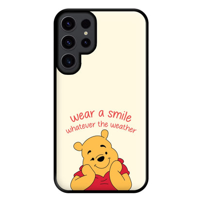 Wear A Smile Whatever The Weather  Phone Case for Galaxy S23 Ultra