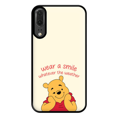 Wear A Smile Whatever The Weather  Phone Case for Huawei P20