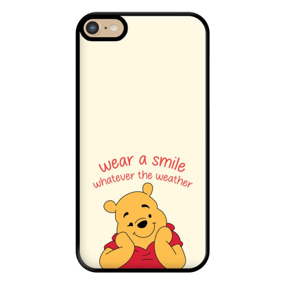 Wear A Smile Whatever The Weather  Phone Case for iPhone 6 Plus / 7 Plus / 8 Plus