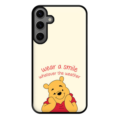 Wear A Smile Whatever The Weather  Phone Case for Galaxy S23FE