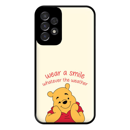 Wear A Smile Whatever The Weather  Phone Case for Galaxy A53