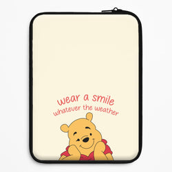 Wear A Smile Whatever The Weather  Universal Laptop Sleeve
