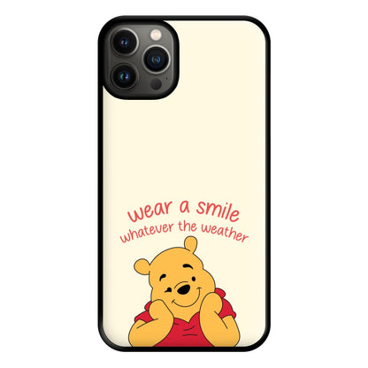 Wear A Smile Whatever The Weather  Phone Case for iPhone 13