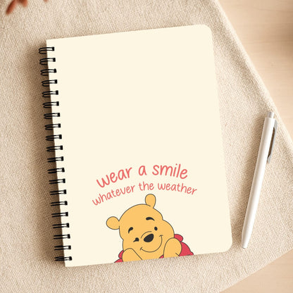 Wear A Smile Whatever The Weather  Notepad