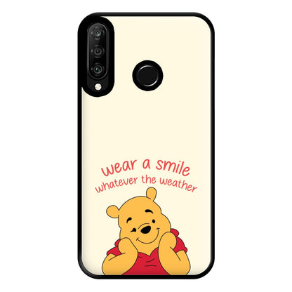 Wear A Smile Whatever The Weather  Phone Case for Huawei P30 Lite