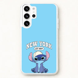 New York Blue Alien Phone Case for Galaxy S26 Ultra