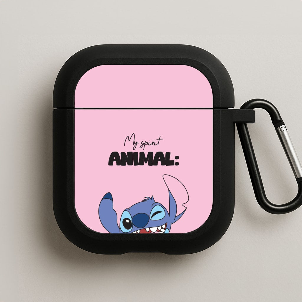 My Sprit Animal Blue Alien AirPods Case