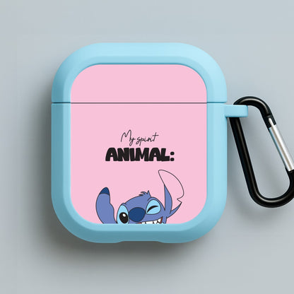My Sprit Animal Blue Alien Blue AirPods Case