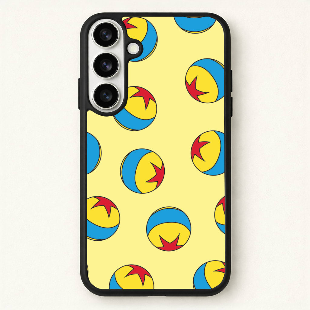 A Story Of Toys Ball Pattern Phone Case for Galaxy S26 Plus
