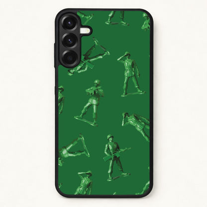 Toy Army Soldier Pattern Phone Case for Galaxy A37