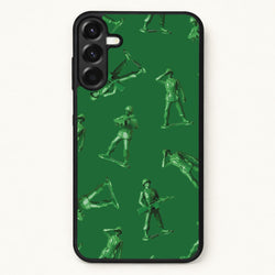 Toy Army Soldier Pattern Phone Case for Galaxy A17