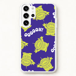 Toy Aliens Silhouette Pattern Phone Case for Galaxy S26 Ultra
