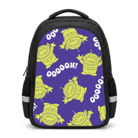 Toy Aliens Silhouette Pattern Backpack