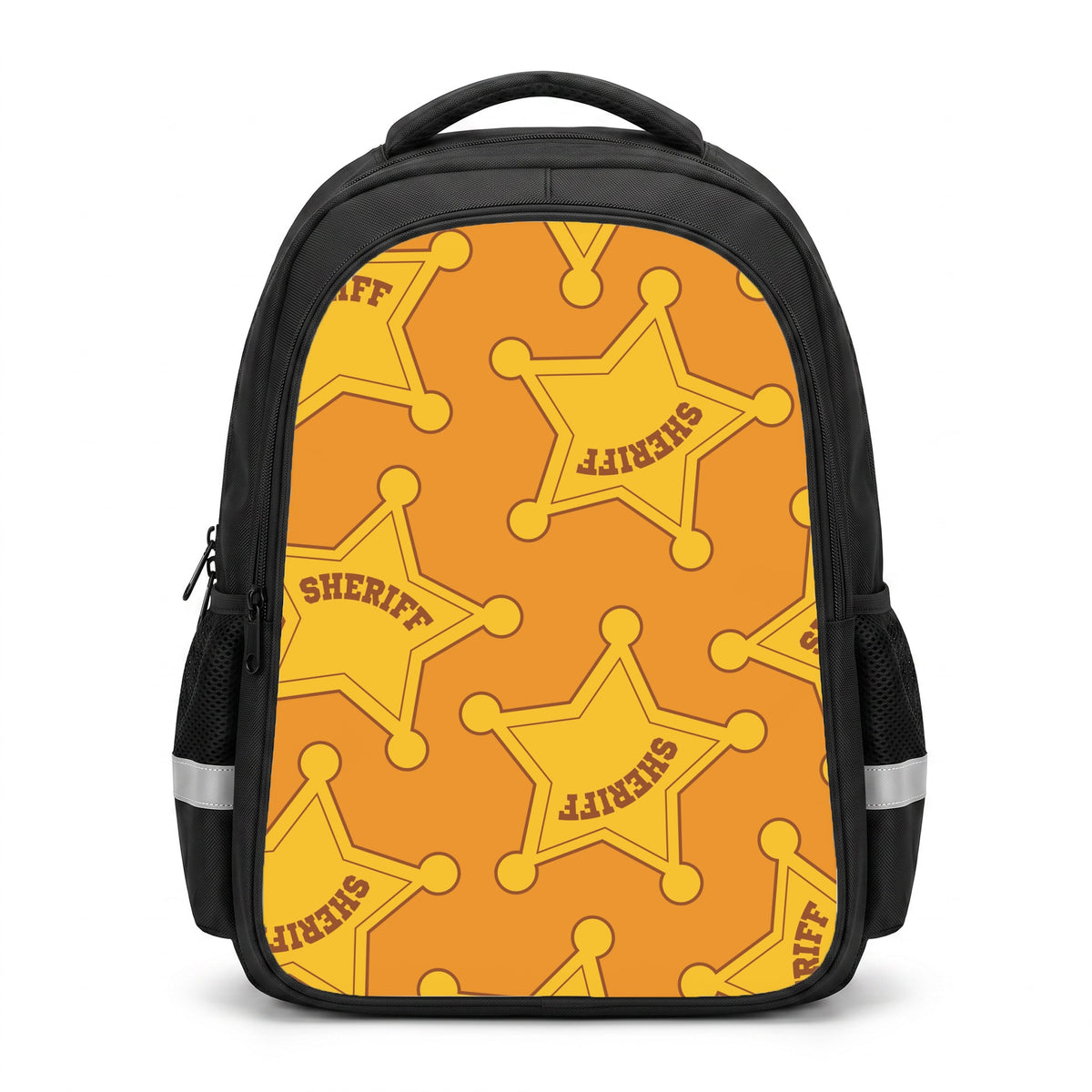 Sheriff Badge Pattern Backpack