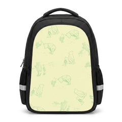 Sketched Winnie Pattern Backpack