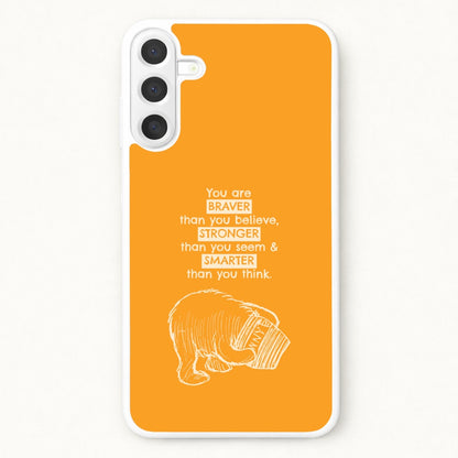 You Are Braver Phone Case for Galaxy A57