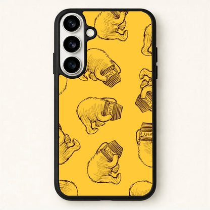 Winnie Honey Pot Pattern Phone Case for Galaxy S26