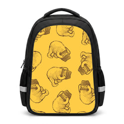 Winnie Honey Pot Pattern Backpack