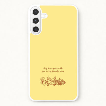 Any Day Spent With You Phone Case for Galaxy A37