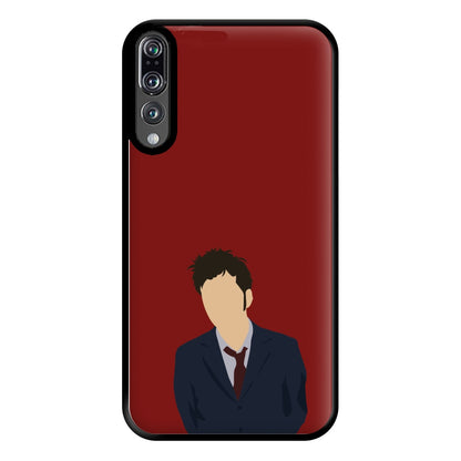 Tennant - The Doctor Phone Case for Huawei P20 Pro