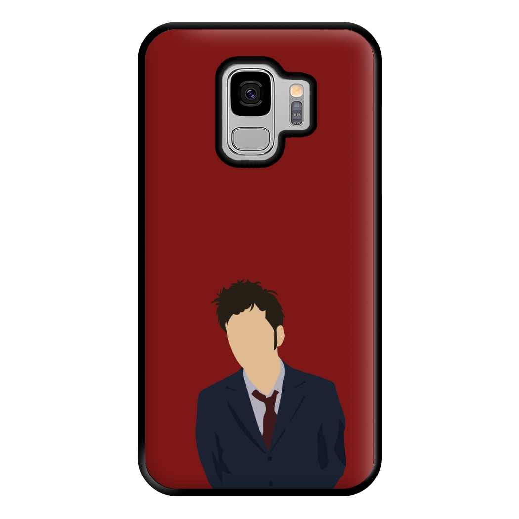 Tennant - The Doctor Phone Case for Galaxy S9 Plus