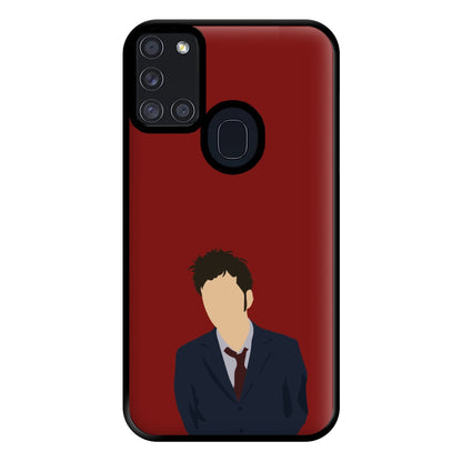 Tennant - The Doctor Phone Case for Galaxy A21s