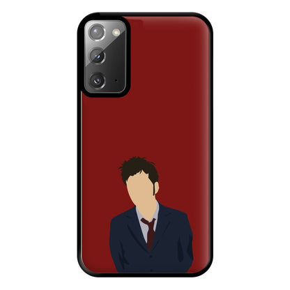 Tennant - The Doctor Phone Case for Galaxy Note 20 Ultra