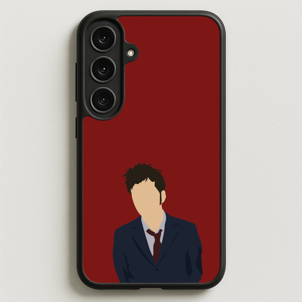 Tennant - The Doctor Phone Case for Galaxy S25FE