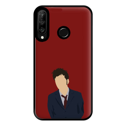 Tennant - The Doctor Phone Case for Huawei P30 Lite