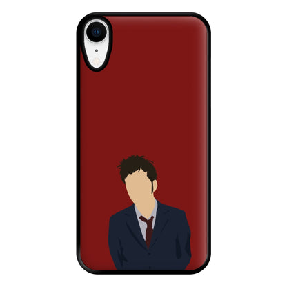 Tennant - The Doctor Phone Case for iPhone XR