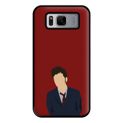 Tennant - The Doctor Phone Case for Galaxy S8 Plus