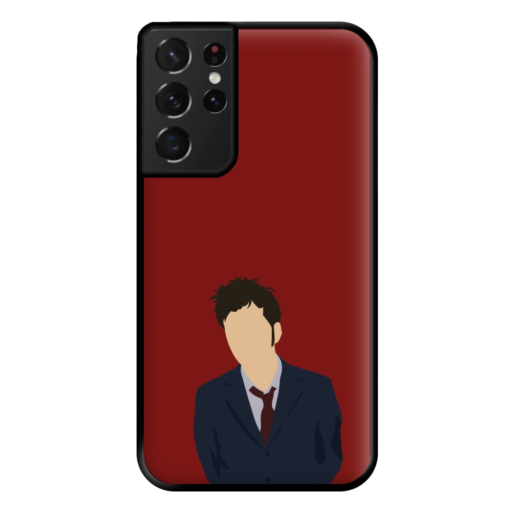 Tennant - The Doctor Phone Case for Galaxy S21 Ultra