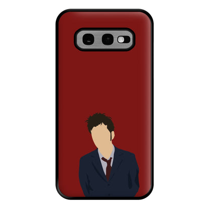 Tennant - The Doctor Phone Case for Galaxy S10e