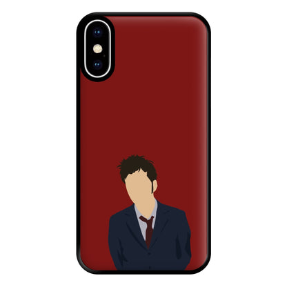 Tennant - The Doctor Phone Case for iPhone XS Max