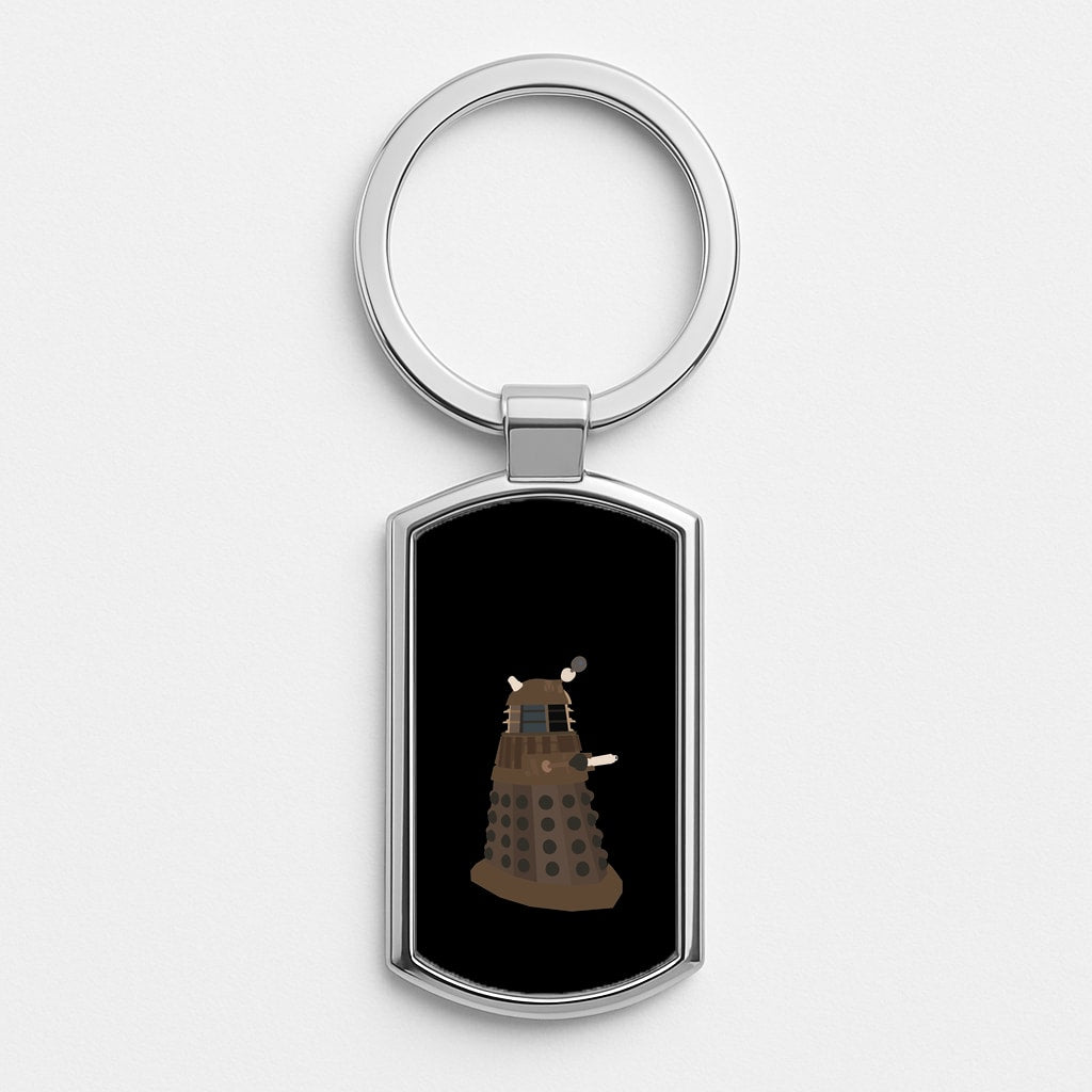 Dalek Silver Keyring