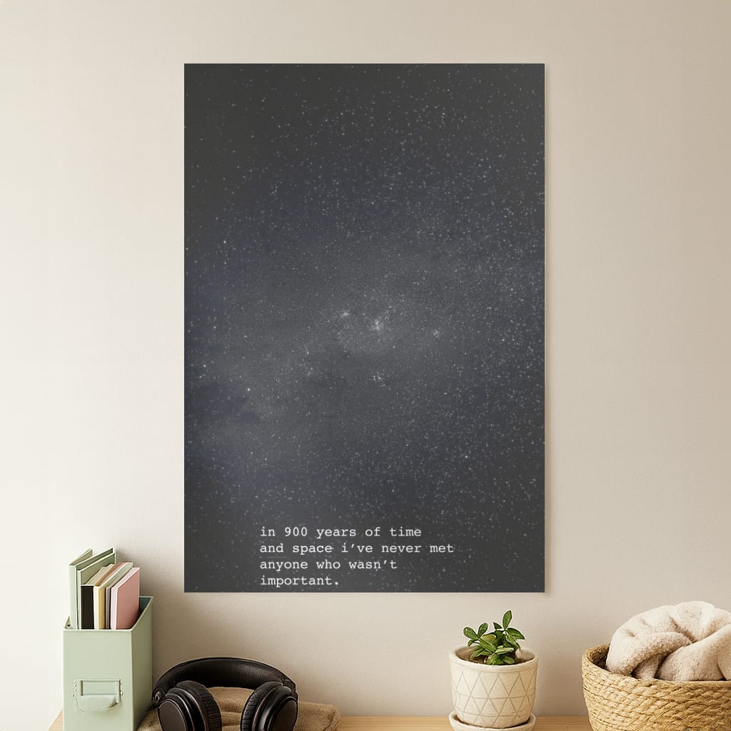 In 900 Years Poster