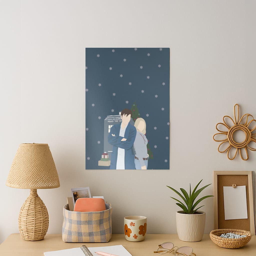 Rose And The Doctor Art Print