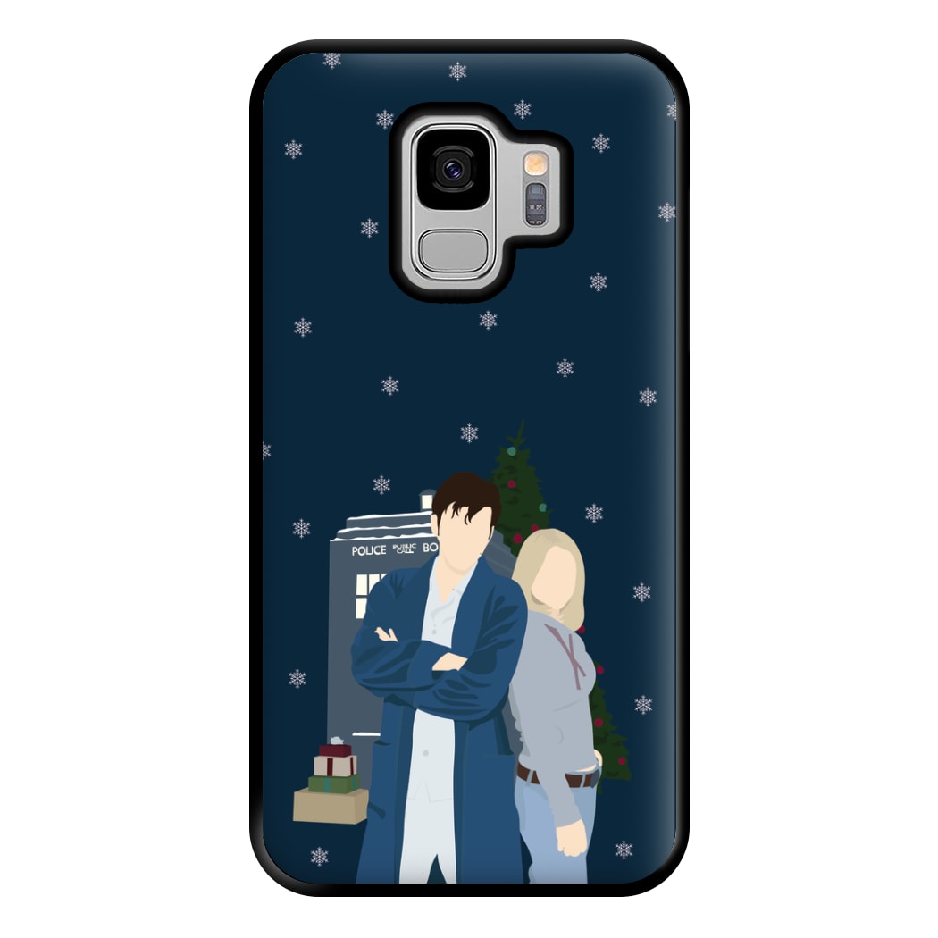 Rose And The Doctor Phone Case for Galaxy S9 Plus