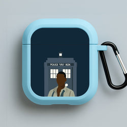 The Doctor Blue AirPods Case