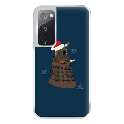 Christmas Dalek - Doctor Who Phone Case for Galaxy S20FE