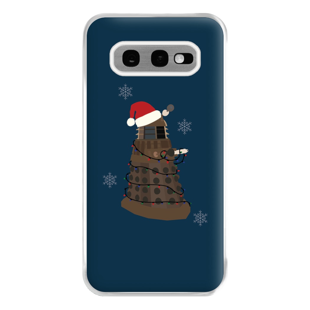 Christmas Dalek - Doctor Who Phone Case for Galaxy S10e