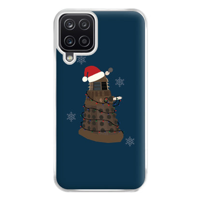 Christmas Dalek - Doctor Who Phone Case for Galaxy A12