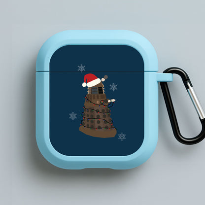 Christmas Dalek - Doctor Who Blue AirPods Case